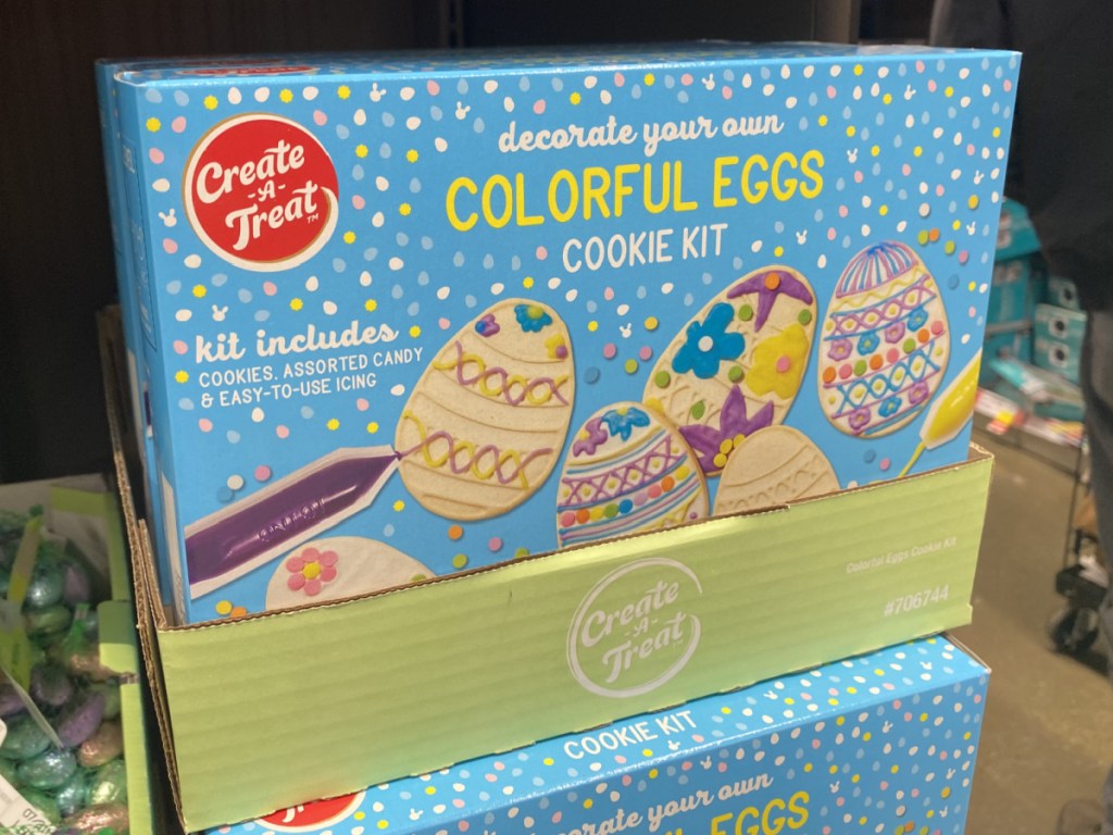 Easter Egg cookie kit in store