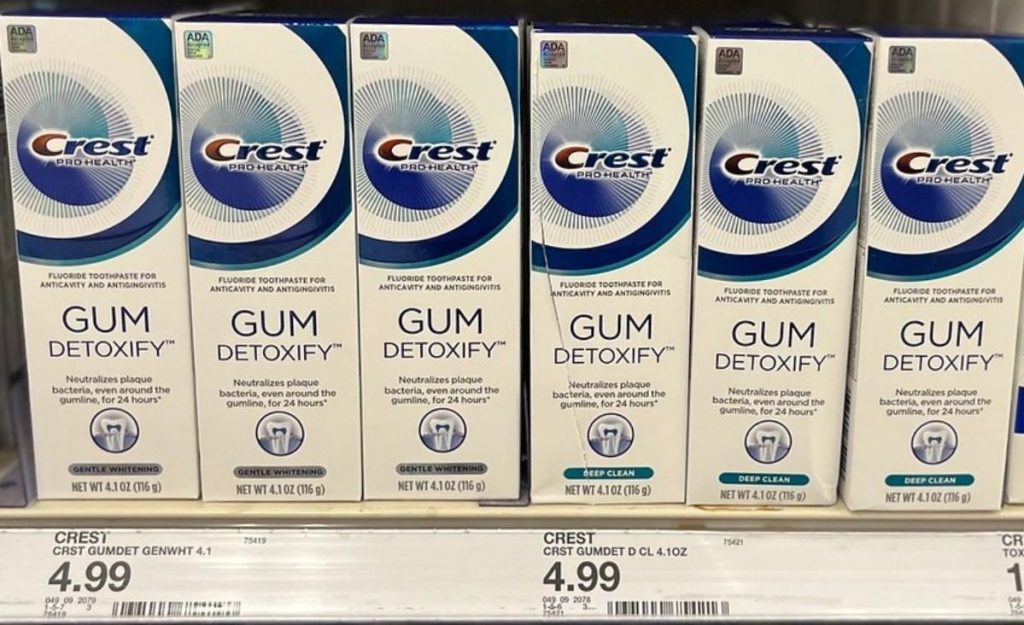 Crest Gum Detoxify