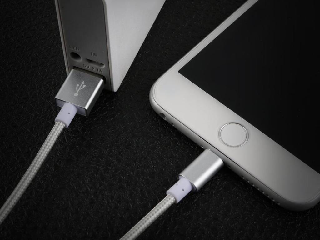 DISON iPhone Lightning Charging Cable 5-Pack in Silver