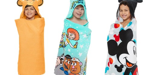 Disney Hooded Towels from $10 on Kohl’s.com (Regularly $25)