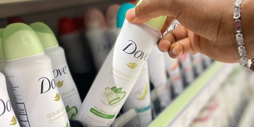 Dove Dry Spray Deodorants Just $3.49 Each After Cash Back & Walgreens Rewards (Regularly $10)