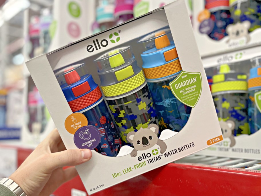 Ello Kids Water Bottle 3-Pack Only $11.98 on SamsClub.com (Just $3.99 Each!)