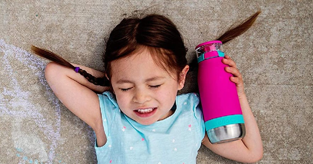 Ello Emma Vacuum Insulated Stainless Steel Kids Water Bottle