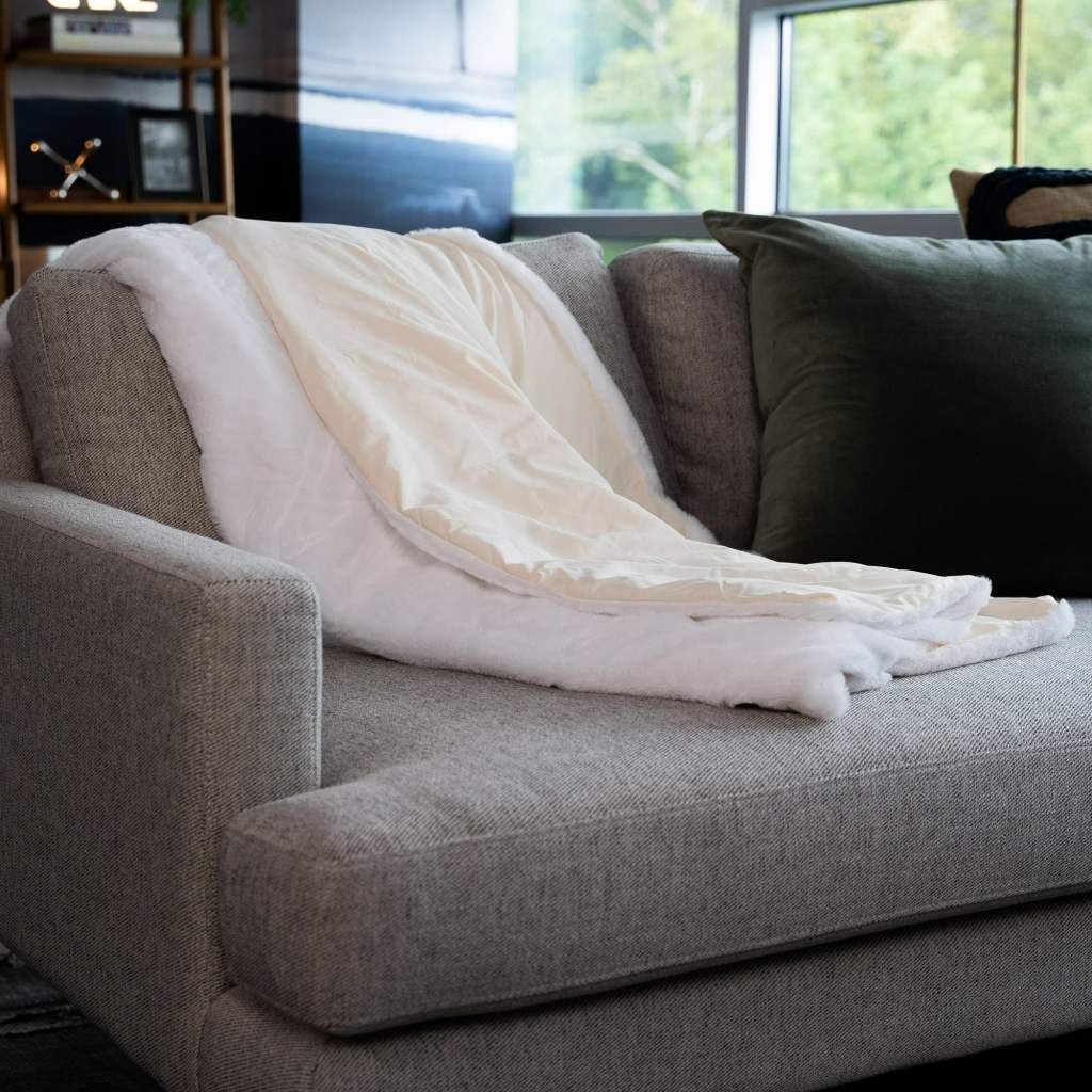 Faux Fur Weighted Blanket