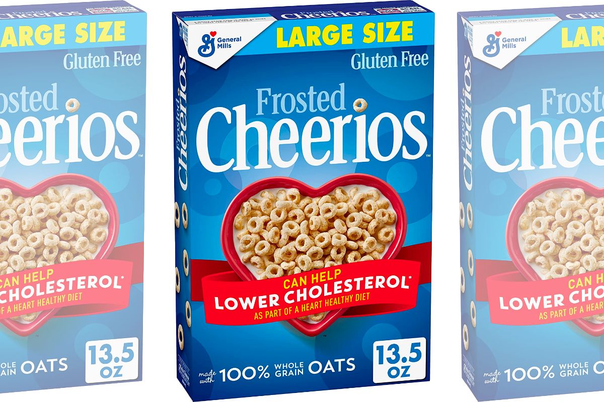a box of Frosted cherrios