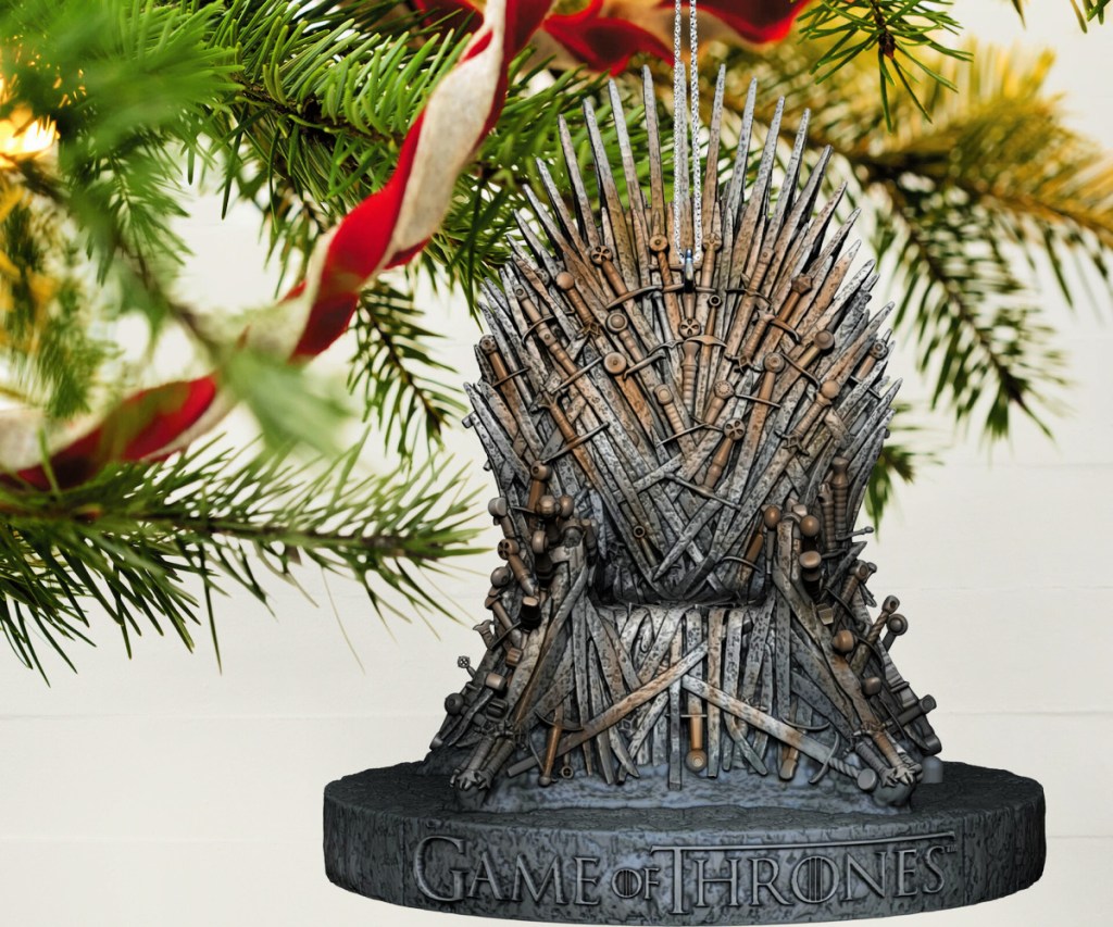 Game of Thrones The Iron Throne Musical Ornament