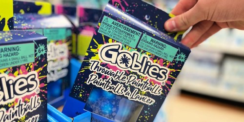 Goblies Throwable & Washable Paintballs from $4.99 on Michaels.com (Regularly $8)