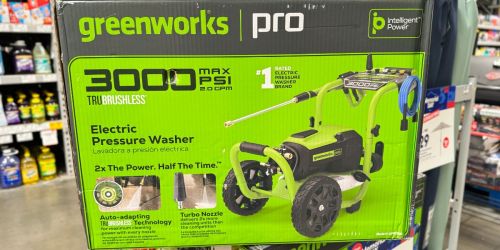 Greenworks Electric Pressure Washer Only $279 Shipped on Lowes.com (Reg. $399)