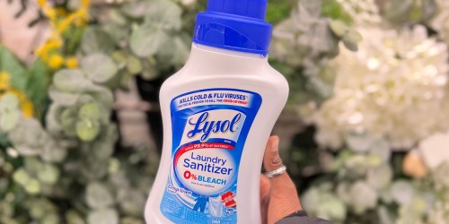 Lysol Laundry Sanitizer ONLY 97¢ After Cash Back at Walmart!