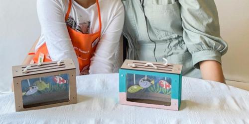 Free Home Depot Kids Workshops | Build a Fish Tank on Saturday, June 4th