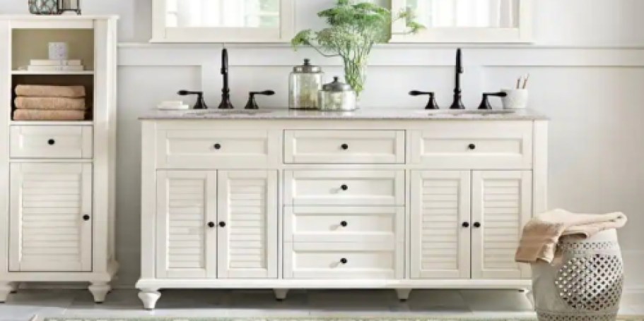 Home Depot Deals of the Day + Free Shipping | Up to 50% Off Vanities & Sinks