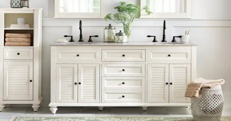 Home Depot Deals of the Day + Free Shipping | Up to 50% Off Vanities & Sinks