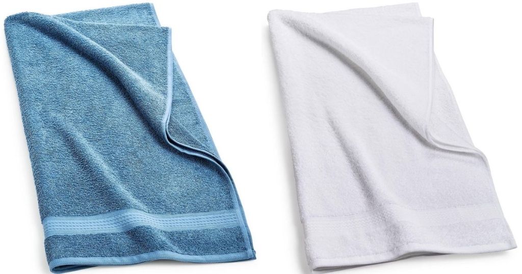 two Home Design Bath Towels