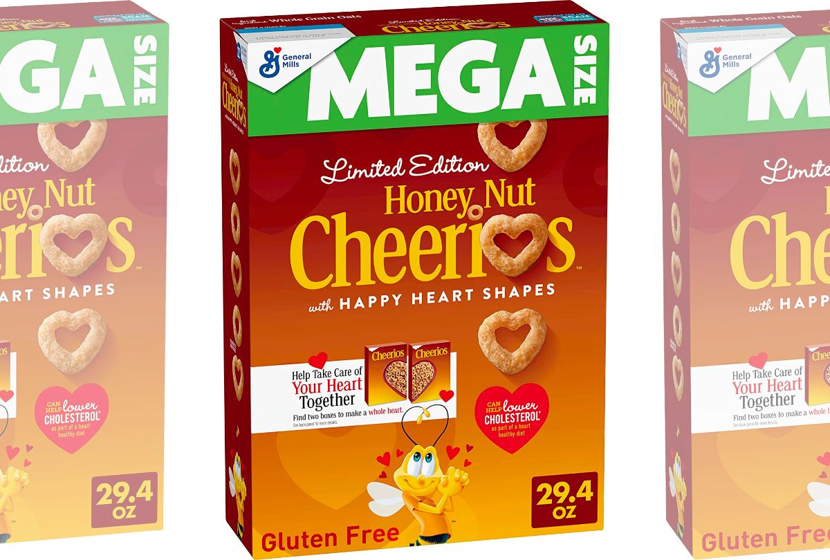 Honey nut cheerios mega size 29 ounce box 