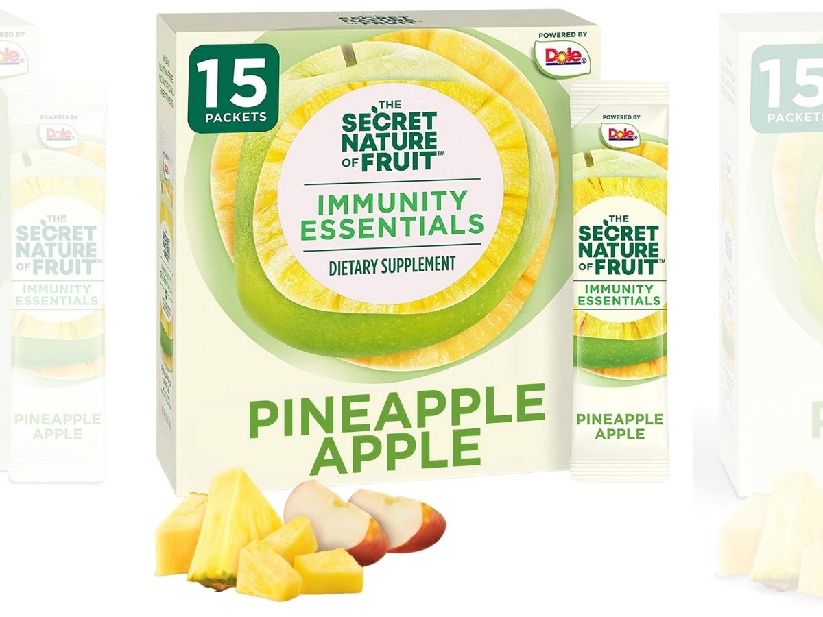 Immunity Essentials Vitamin C 15-Count Box in Pineapple Apple