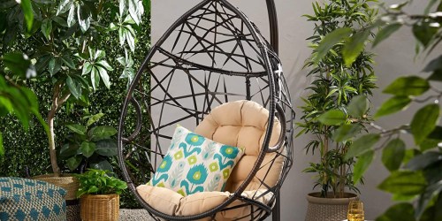 Christopher Knight Hanging Wicker Chair Just $167.39 Shipped on Amazon (Regularly $256)