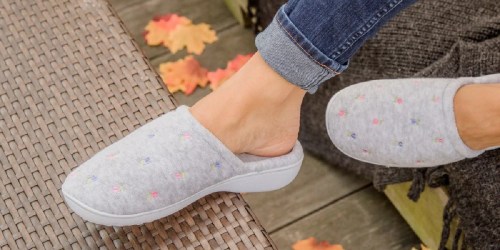 Isotoner Women’s Memory Foam Clog Slippers Only $12.48 on Amazon (Regularly $30)
