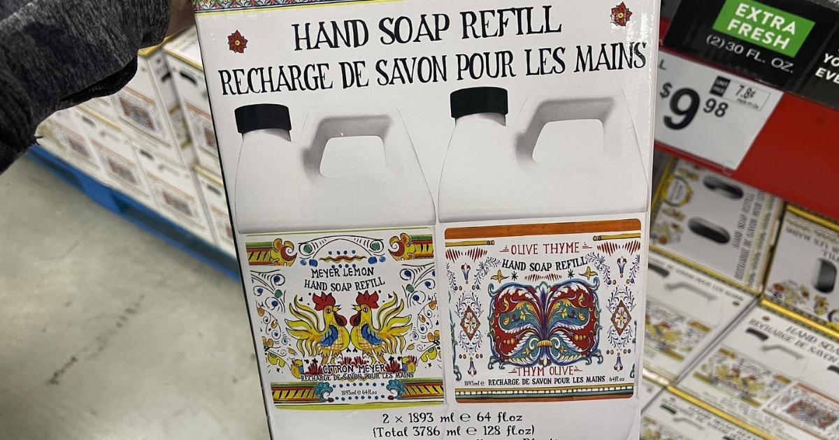 Italian Deruta Hand Soap 64oz Refill Twin Pack Only 9.98 at Sam's Club