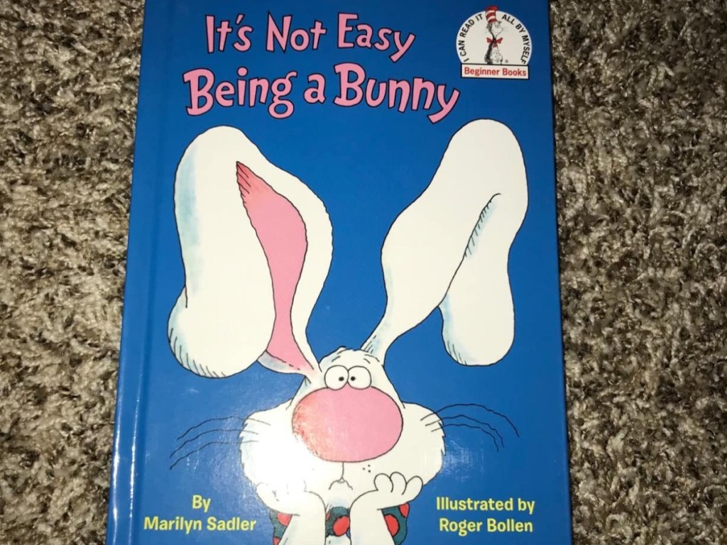It's Not Easy Being a Bunny Hardcover Book