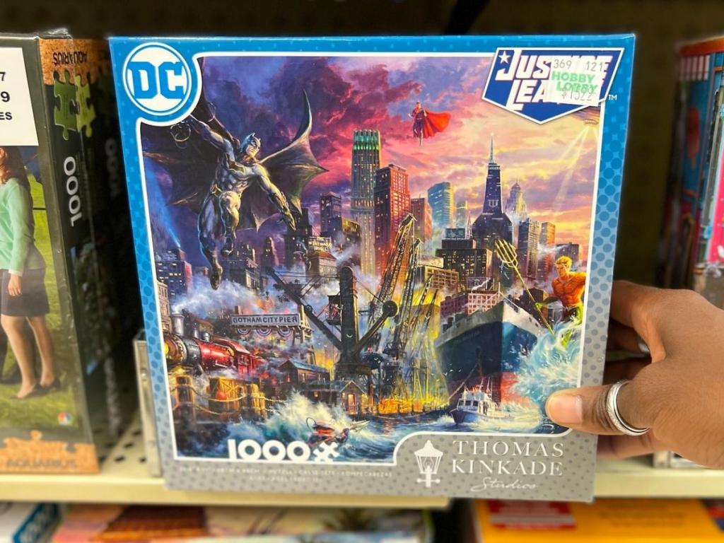 Thomas Kinkade DC Justice League 1,000-Piece Puzzle