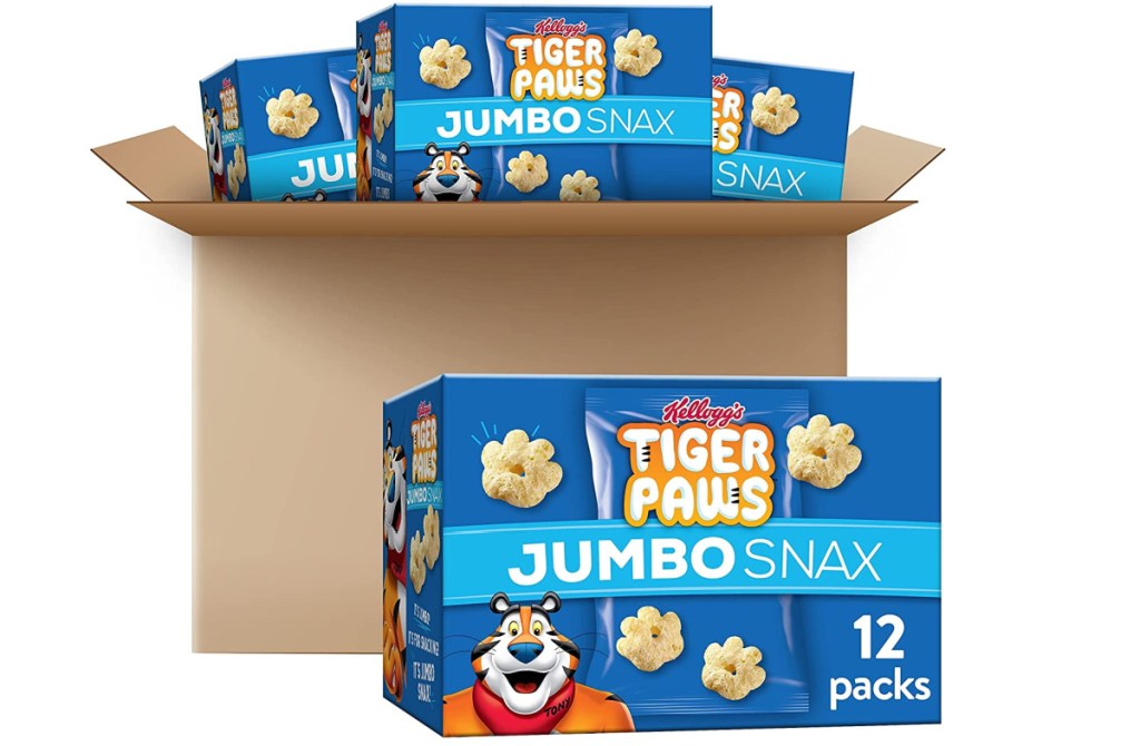Kellogg's Jumbo snacks in Frosted Flakes variety in packaging