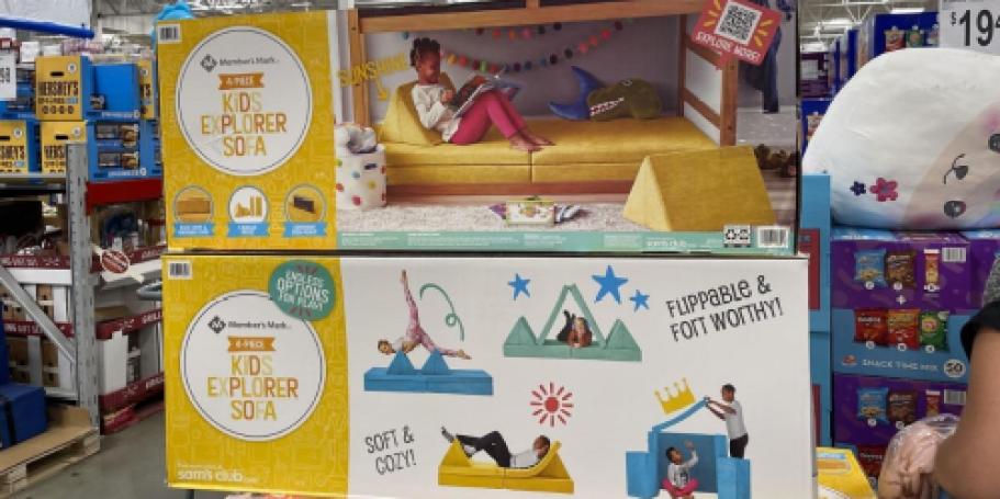 Kids Explorer Sofa Just $89.98 on SamsClub.com (Over $150 Less Than a Nugget Couch!)