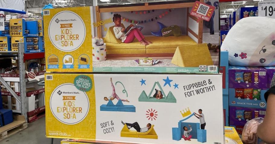 Kids Explorer Sofa Just $89.98 on SamsClub.com (Over $150 Less Than a Nugget Couch!)