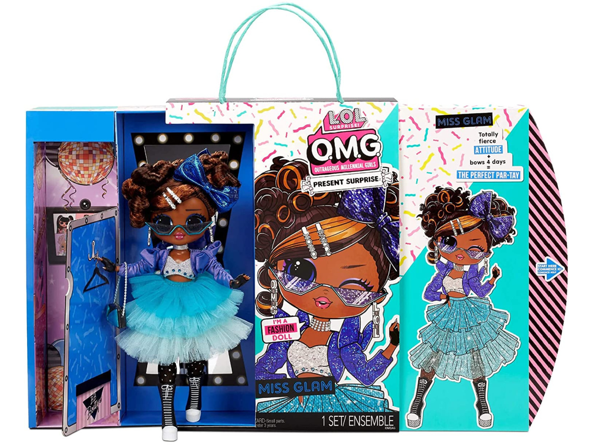 LOL Surprise! OMG Present Surprise Fashion Doll - Miss Glam