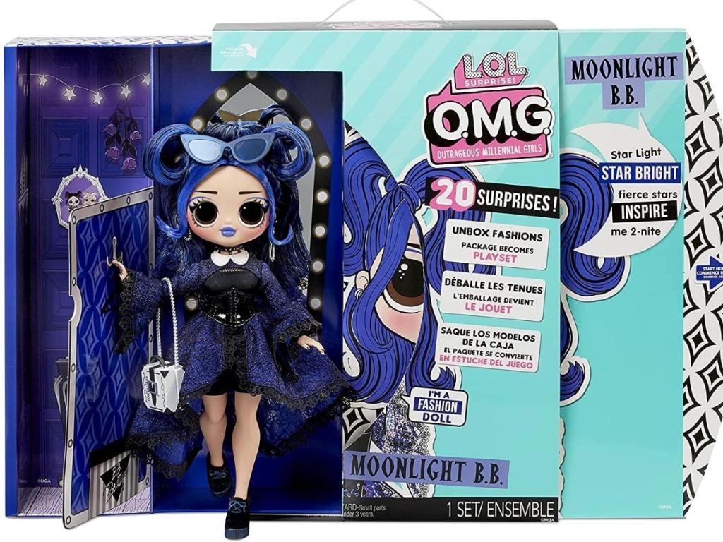 LOL Surprise! OMG Moonlight B.B. Fashion Doll w/ 20 Surprises