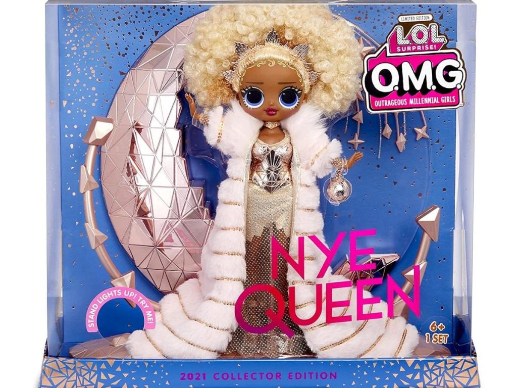 LOL Surprise! OMG Holiday 2021 Collector NYE Queen Fashion Doll