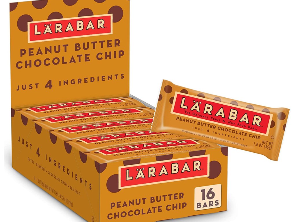 Larabar Peanut Butter Chocolate Chip box