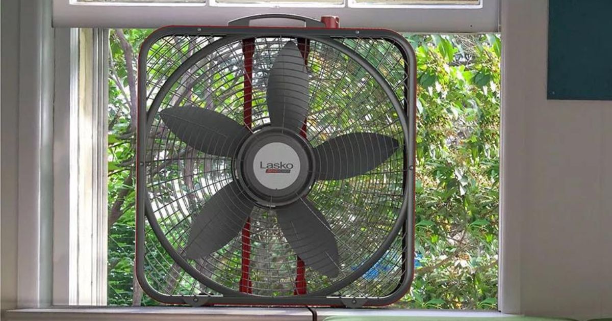 Lasko Industrial-Grade Box Fan Only $19.98 on SamsClub.com (Regularly $30)  | Hip2Save