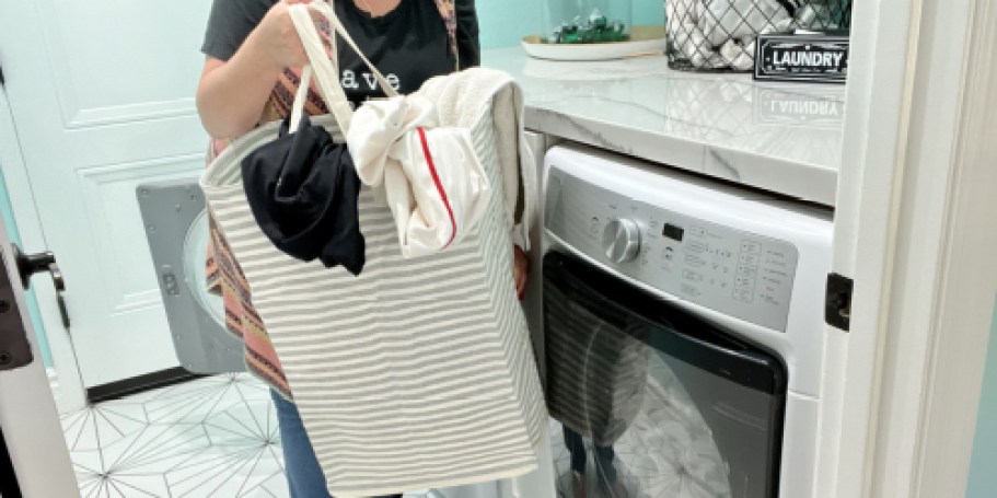 Collapsible Laundry Hamper 2-Pack Only $7.99 Shipped for Amazon Prime Members