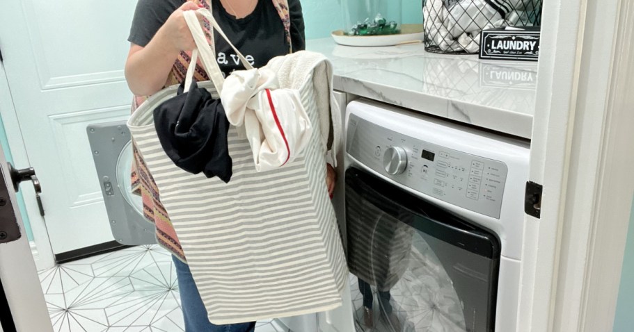 Collapsible Laundry Hamper 2-Pack Only $7.99 Shipped for Amazon Prime Members