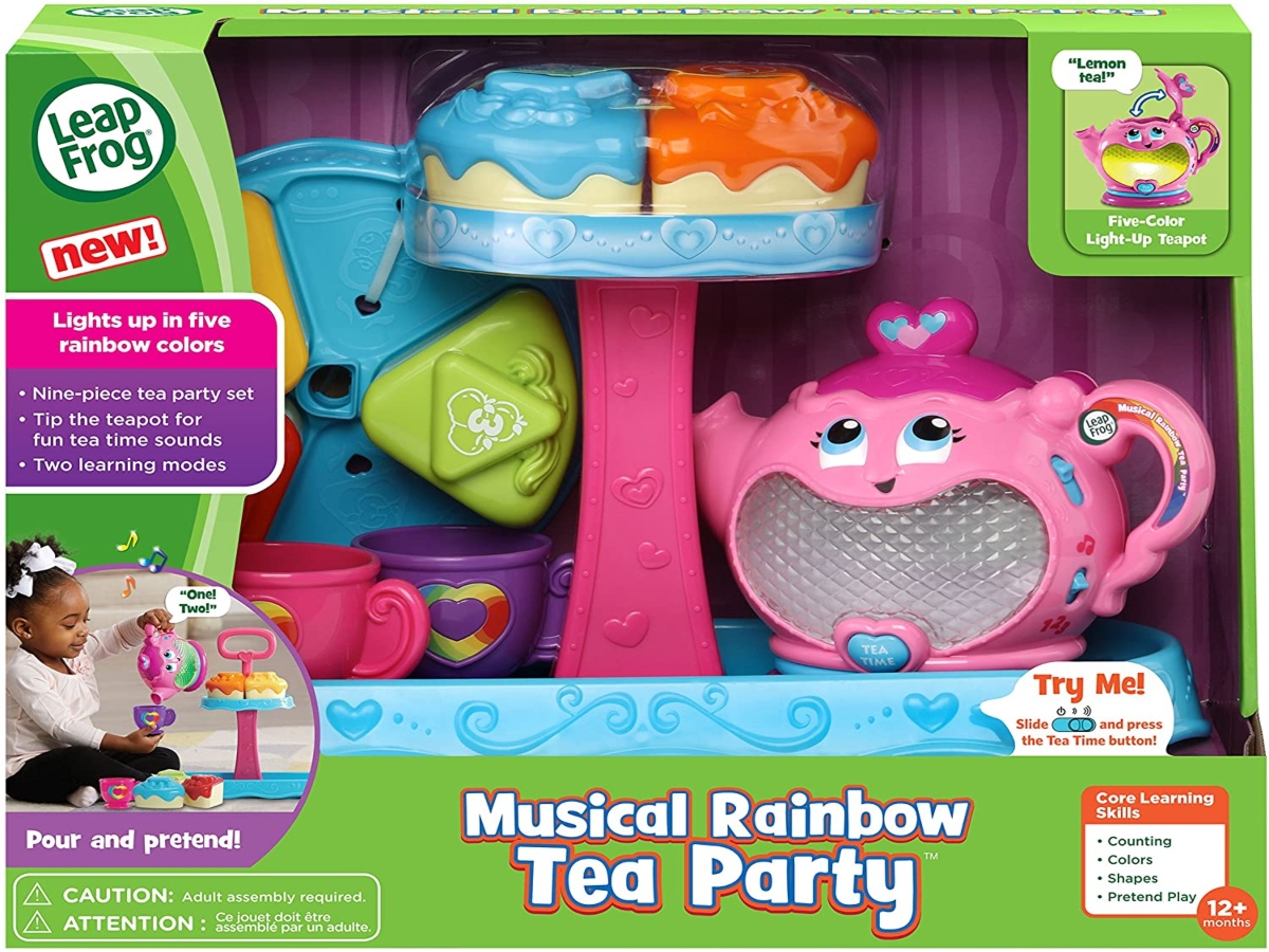 Leap frog musical rainbow tea party set in a box