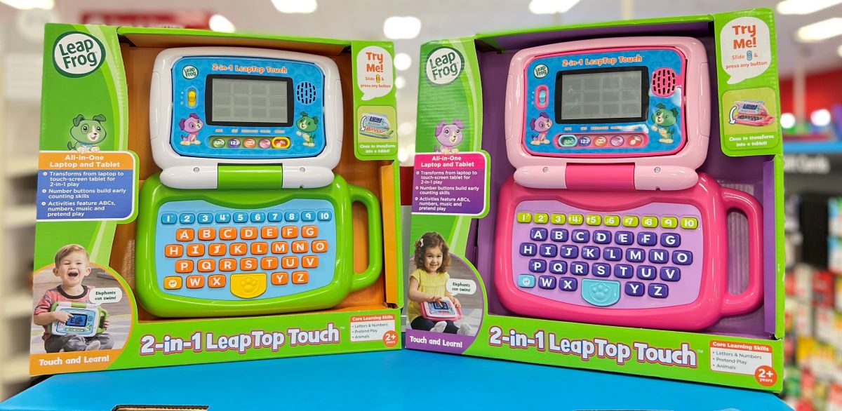 leapfrog 2 in 1 leap top touch toy