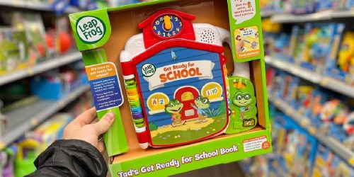 LeapFrog Tad’s Get Ready for School Book Just $12 on Amazon (Regularly $28)