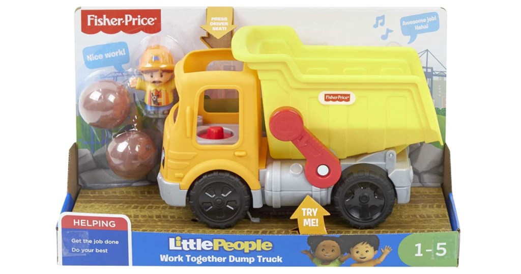 Little people dump truck package