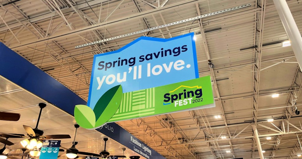 Lowe's SpringFest Starts NOW w/ Sales, & Freebies!