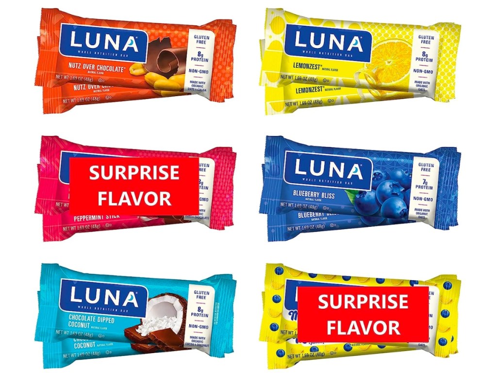 LUNA Bar 12-Count Variety Pack