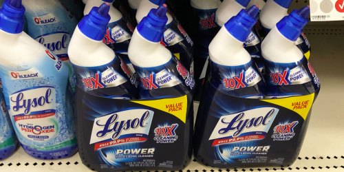 Lysol Toilet Bowl Cleaner 2-Pack Only $3.30 Shipped on Amazon