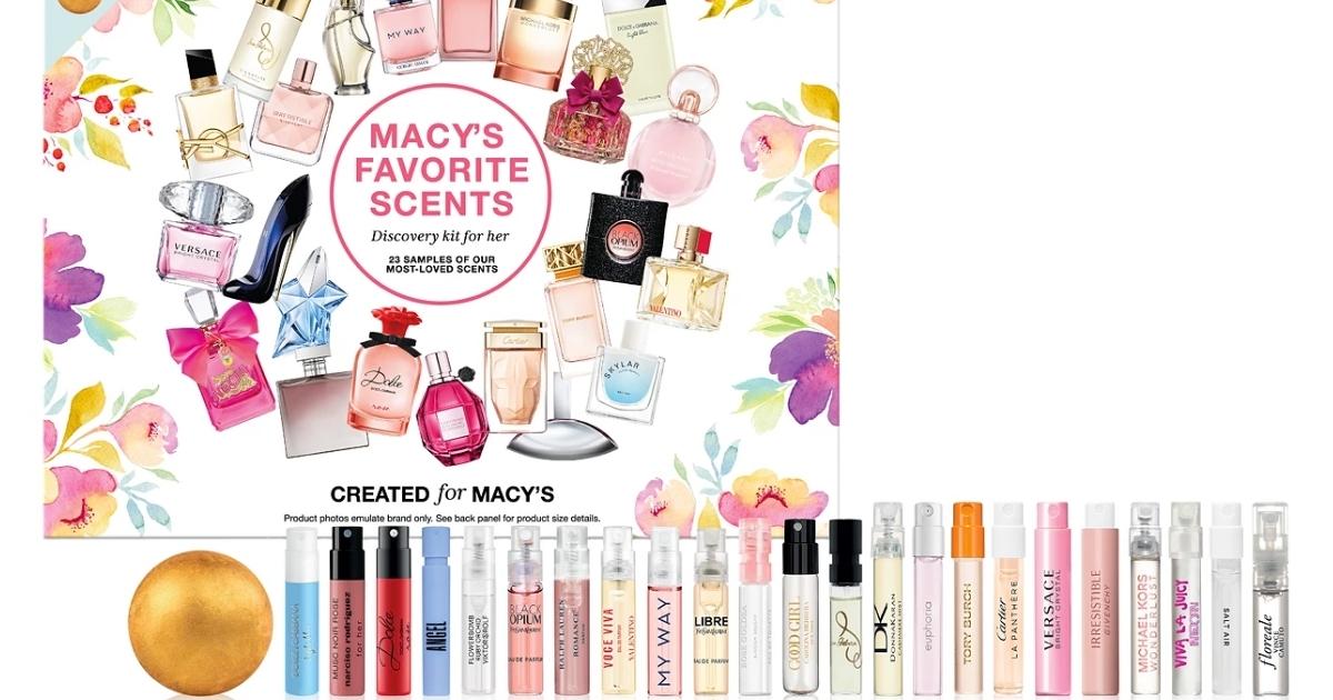 Fragrance sampler discount for her macy's