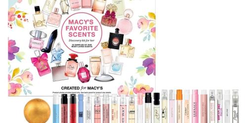 Macy’s Favorite Scents 23-Piece Discovery Kits Only $21 (Great Mother’s Day Gift!)