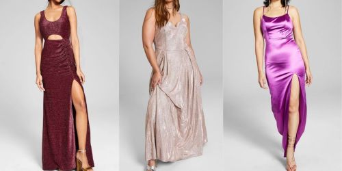 Juniors and Plus-Size Prom Dresses from $56.74 Shipped on Macy’s.com