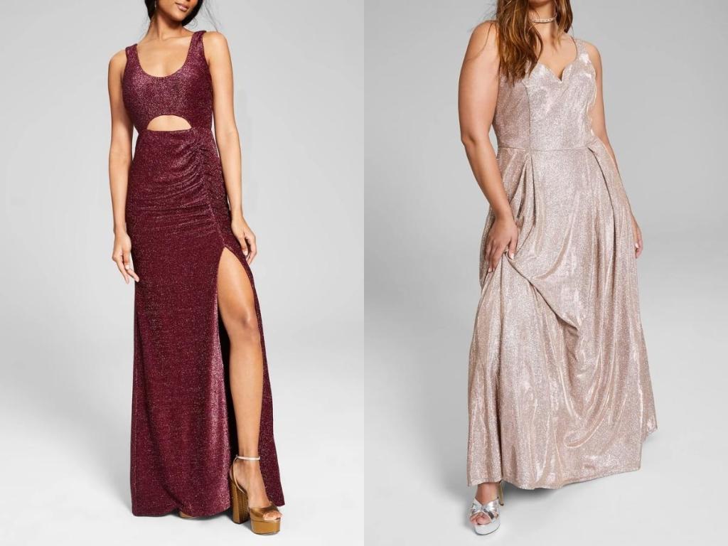 macy's plus size and juniors prom dresses