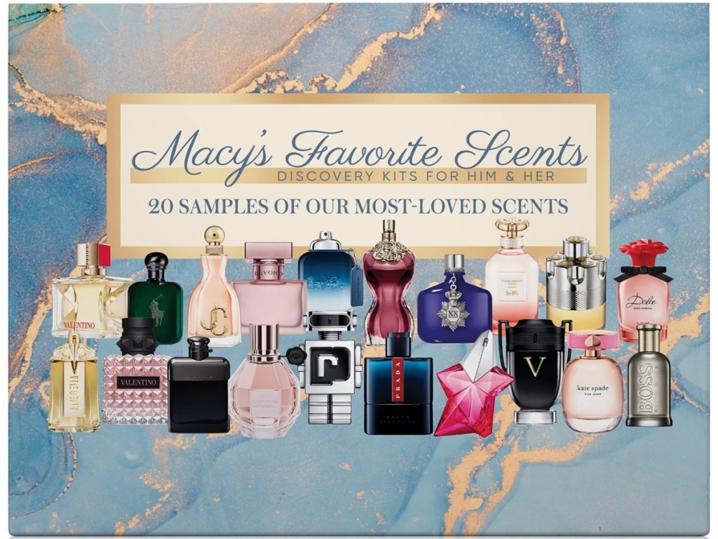 Macy's Favorite Scents 23-Piece Discovery Kits Only $21 (Great Mother's ...
