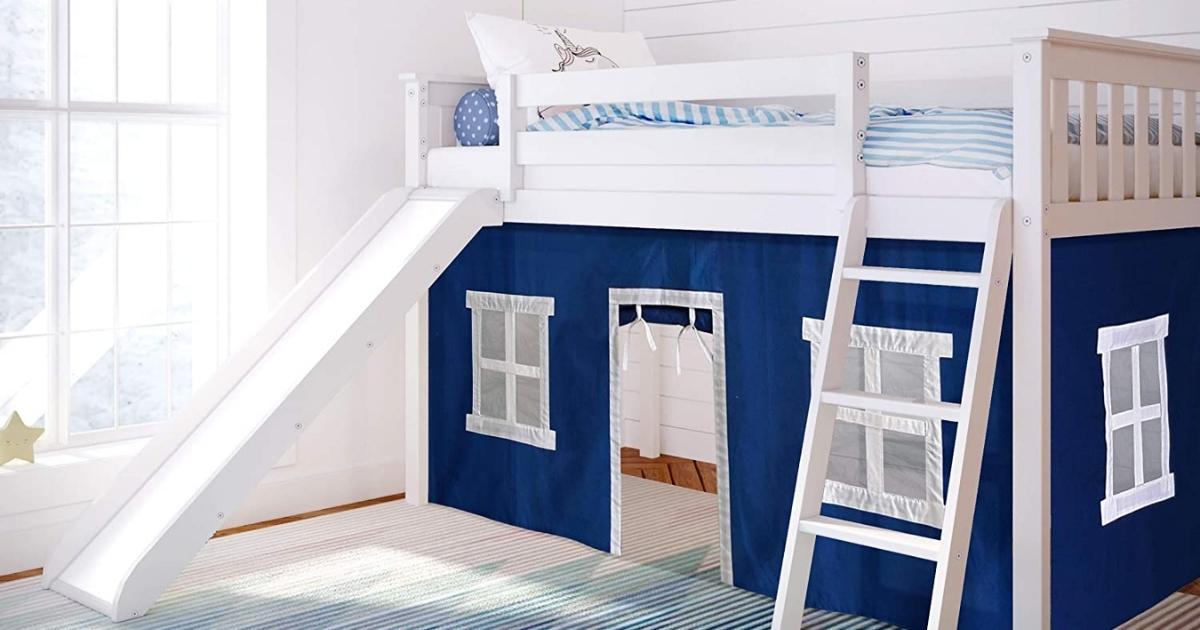 Max & Lily Twin Low Loft Bed