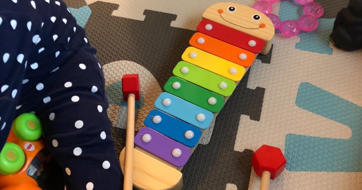 melissa & doug caterpillar xylophone