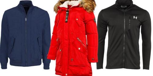 Men’s & Women’s Jackets from $18.99 on Proozy.com | Save on Under Armour, Canada Weather Gear & More