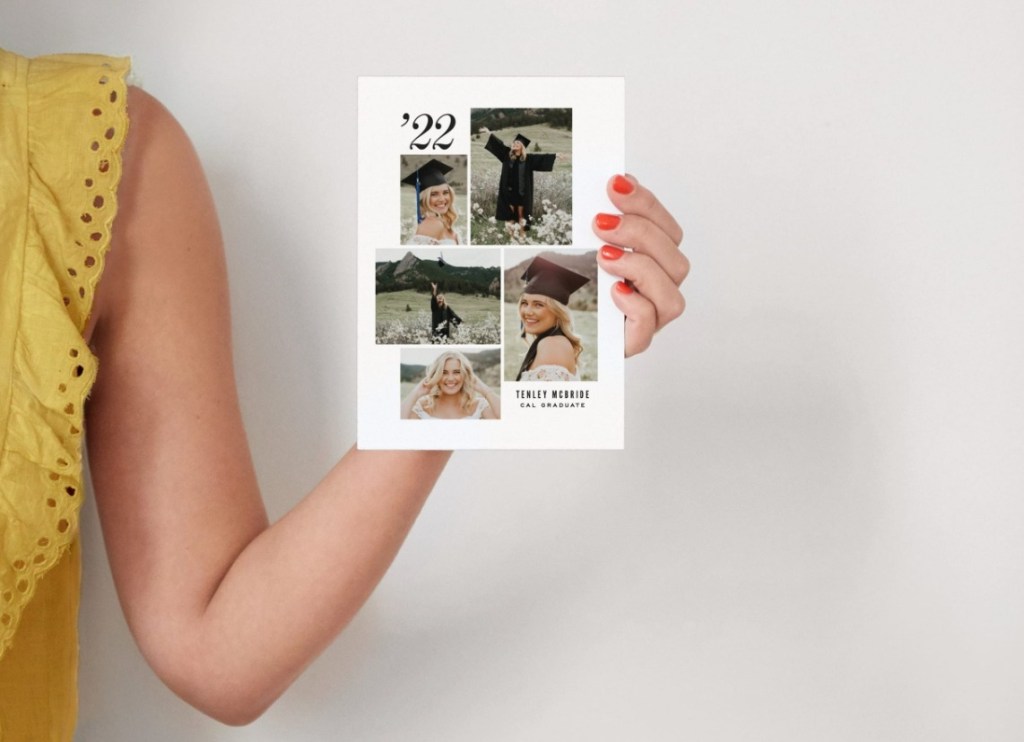 hand holding a custom photo print